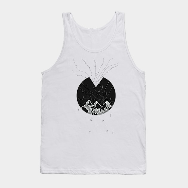 Mountains Tank Top by Blaze Designs